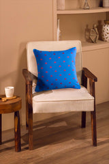 AW-23 TRIANGLE Cotton Embroidered Cushion Cover