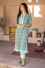 2 Piece Lawn Unstitched Printed Shirt Trousers Suit TL-32027 B