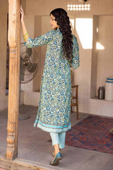 2 Piece Lawn Unstitched Printed Shirt Trousers Suit TL-32027 B