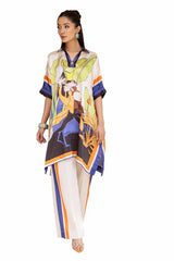 2 Piece Unstitched Printed Silk Suit TS-42007
