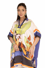 2 Piece Unstitched Printed Silk Suit TS-42007