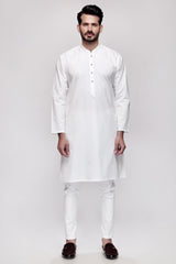 Off White Unstitched Fabric Princess Luxury-JA