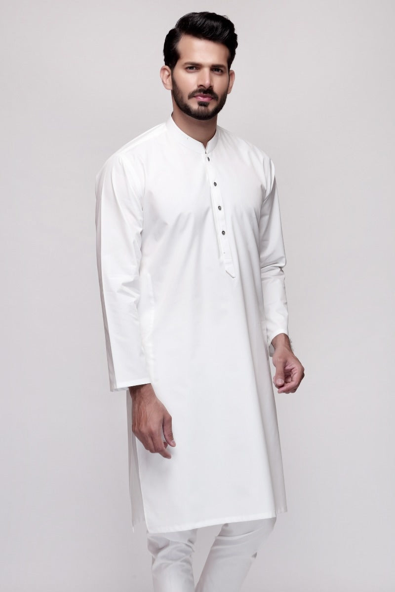 Off White Unstitched Fabric Princess Luxury-JA