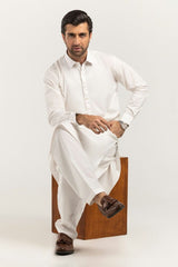 Off White Unstitched Fabric With Gift Box X-Series - Exclusive Collection Opal