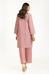 Twill Yarn-dyed Embroidered Co-Ord Set IPST-44809-A