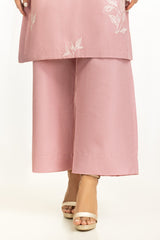 Twill Yarn-dyed Embroidered Co-Ord Set IPST-44809-A