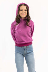 Junior Girl Tie Dye Purple Hoodie 224-412-065