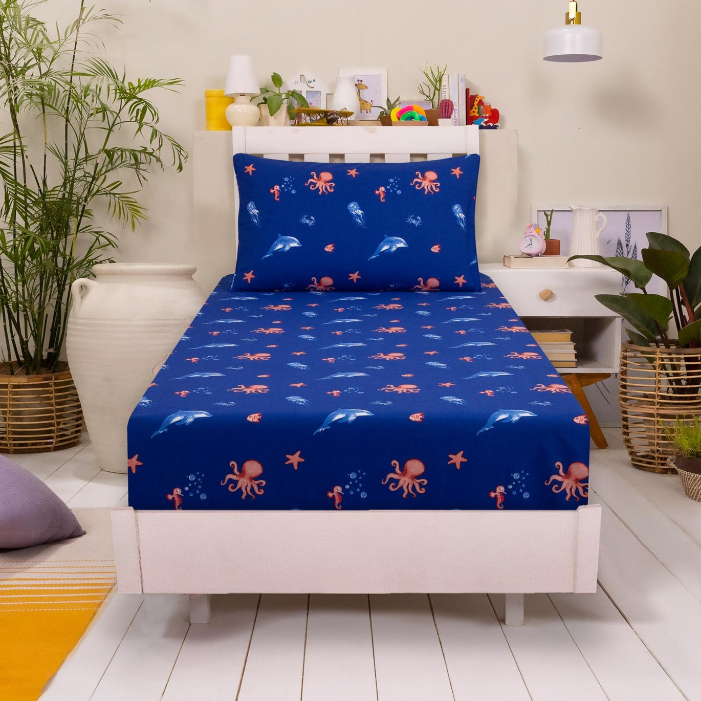 Underwater T-150 Fitted Sheet Set