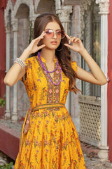 1 Piece Digital Printed Lawn Fabric SL-22027