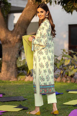 2 Piece Unstitched Digital Printed Shirt With Unstitched Dyed Trousers TL-12003 B
