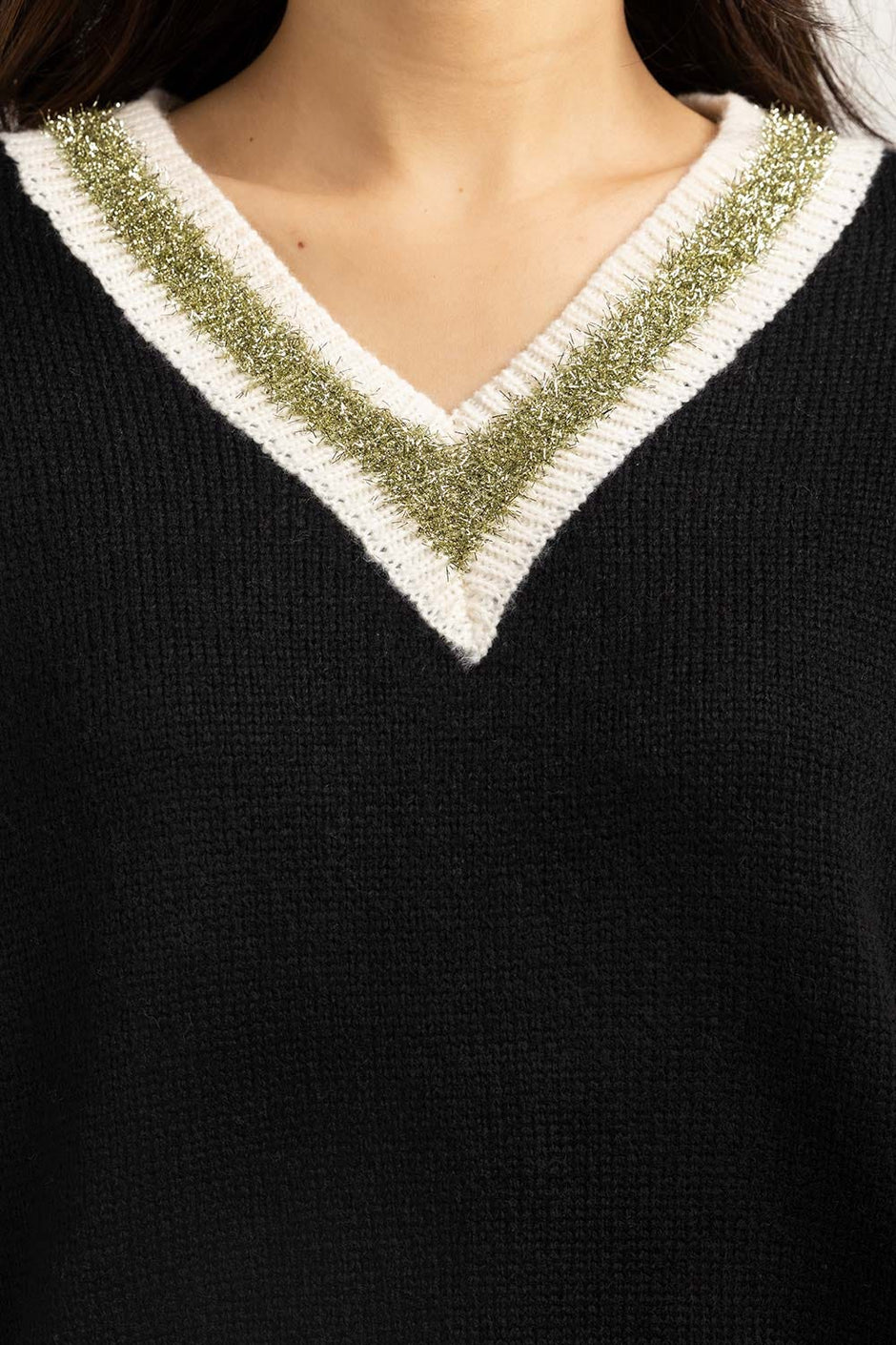 V-Neck Sweater WM-SWT-WS24-075