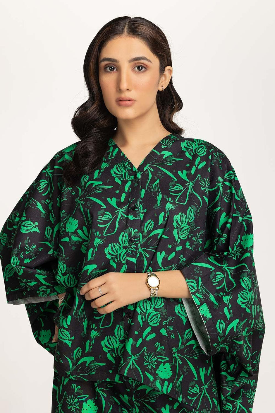 V Collar Blouse WM-CS-SS24-025