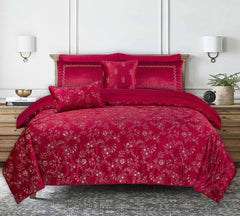 VB-001 Velvet Complete Bed Set