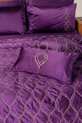 VB-003 Velvet Complete Bed Set
