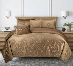 VB-006 Velvet Complete Bed Set