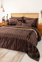 VB-007 Velvet Complete Bed Set