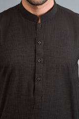 Reddiesh Brown Unstitched Fabric Opus Meraki