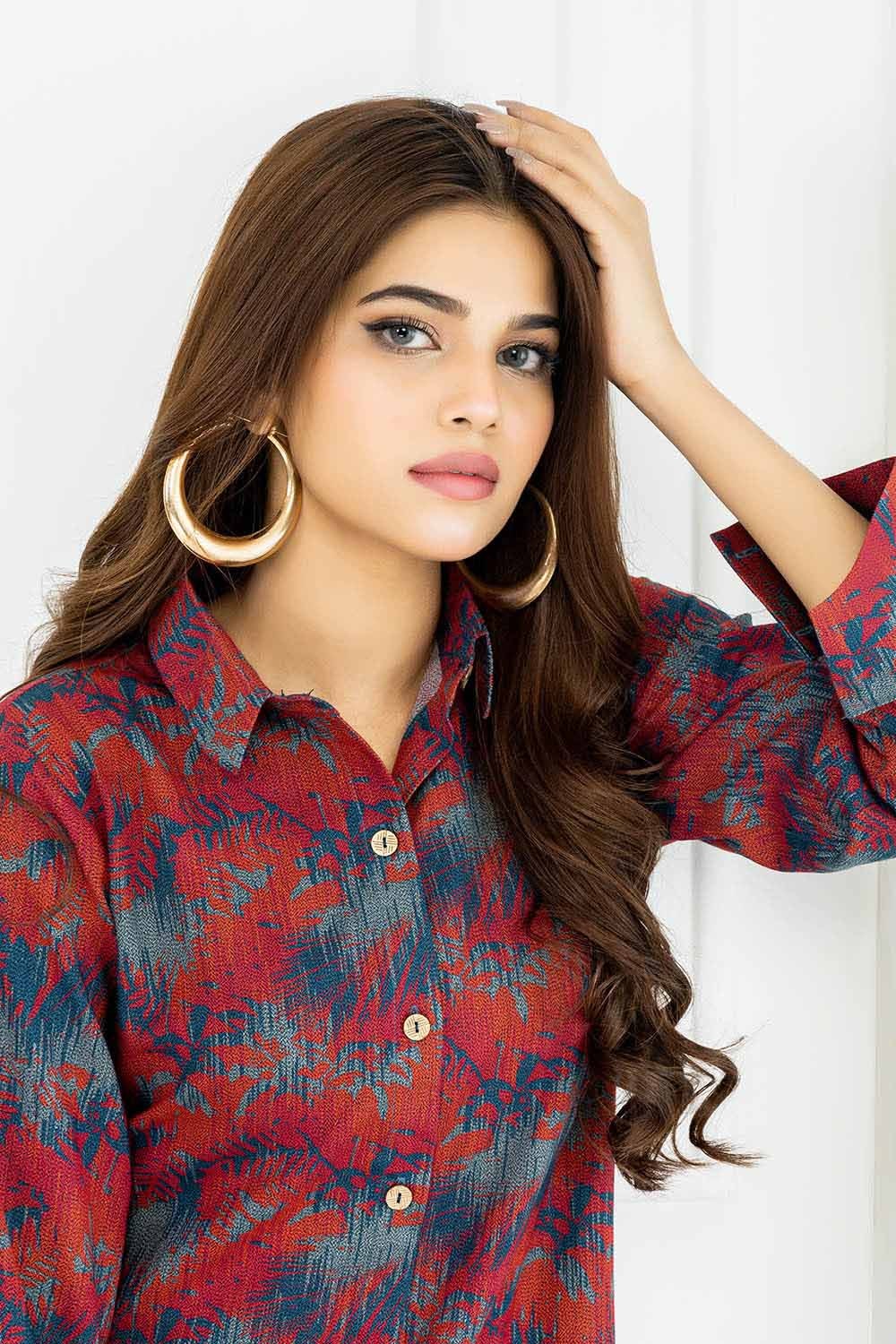 2 Piece Dhanak Unstitched Printed Suit WNST-32006