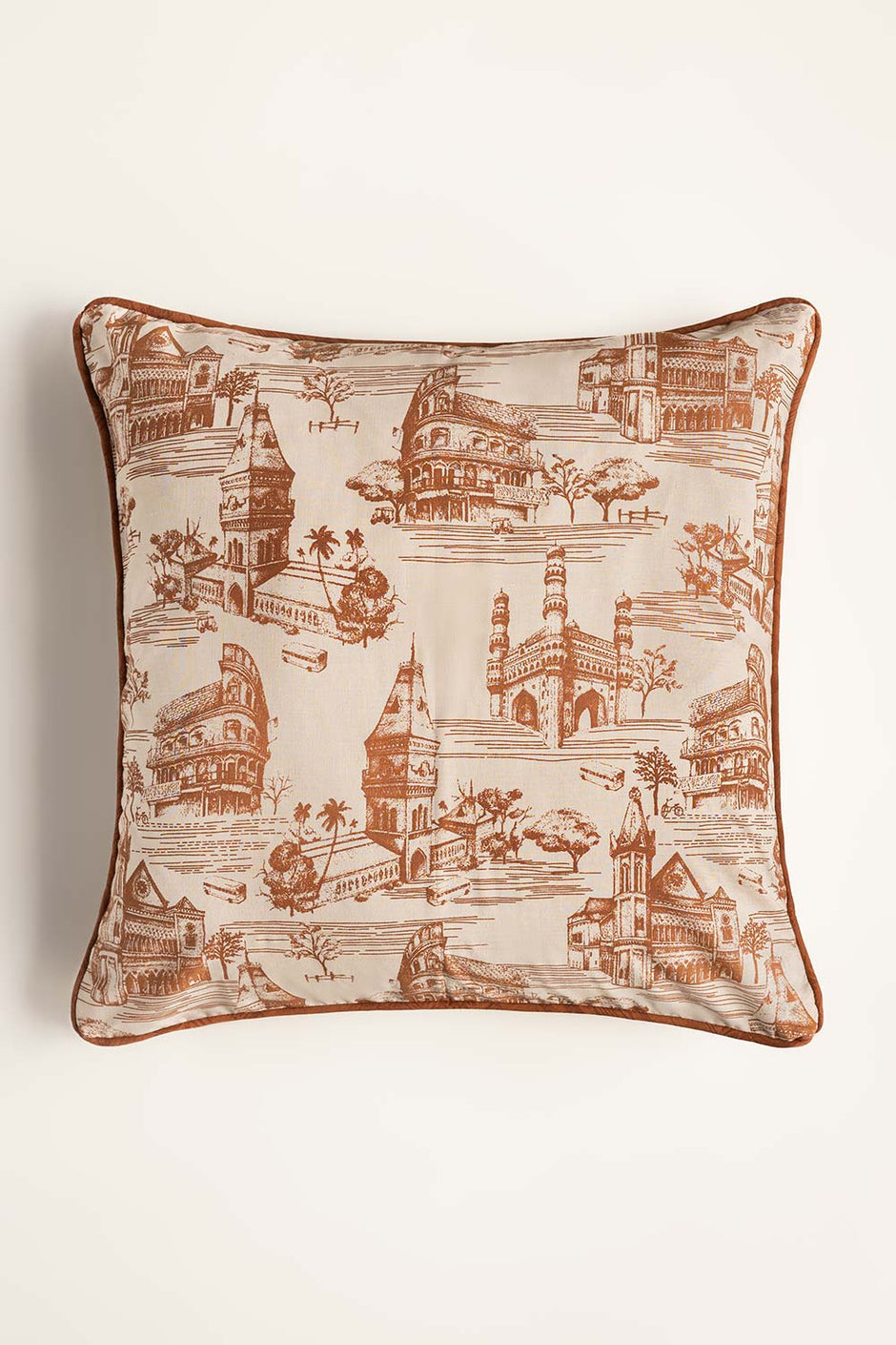 Vintage T-150 Square Cushion Cover