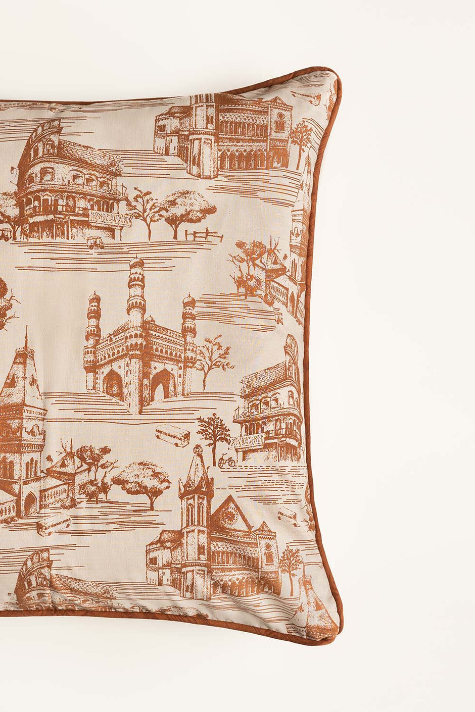 Vintage T-150 Square Cushion Cover