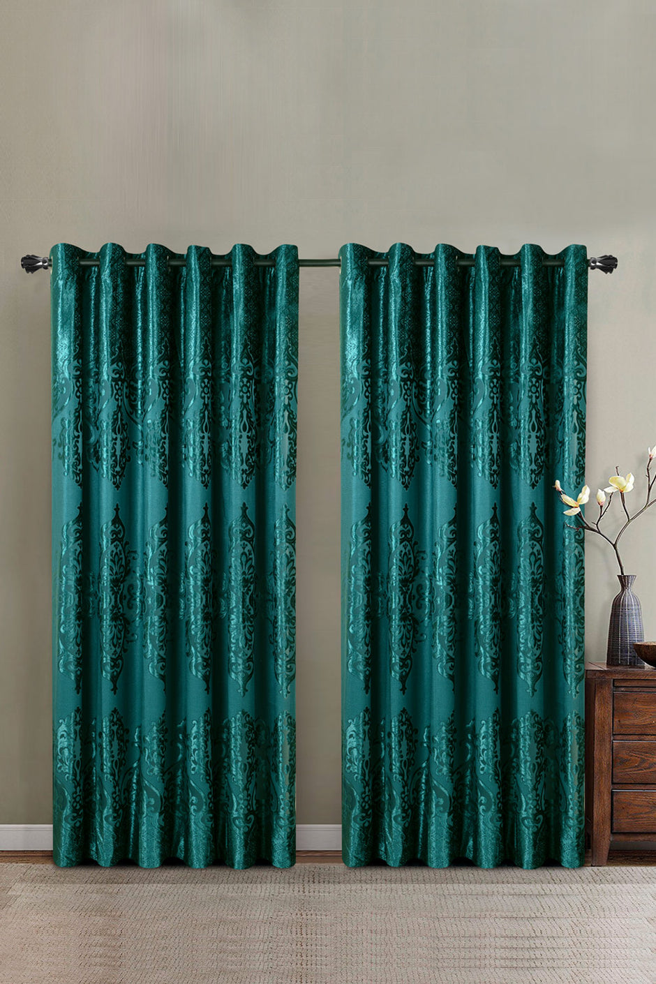 Viridine Chenille Curtain