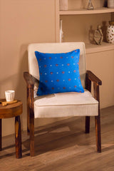 AW-23 VISAGE Cotton Embroidered Cushion Cover