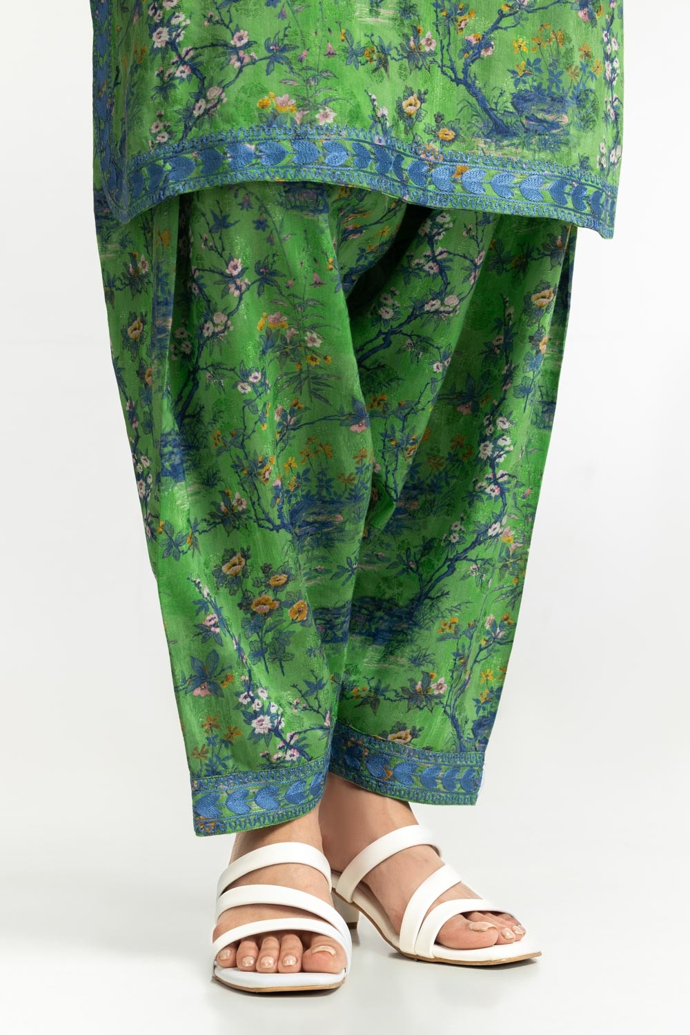 Viscose Jacquard Printed Co-Ord Set IPST-44346