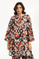Viscose Jacquard Printed Co-Ord Set IPST-44581