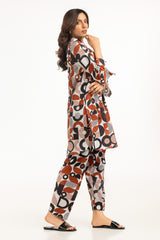 Viscose Jacquard Printed Co-Ord Set IPST-44581