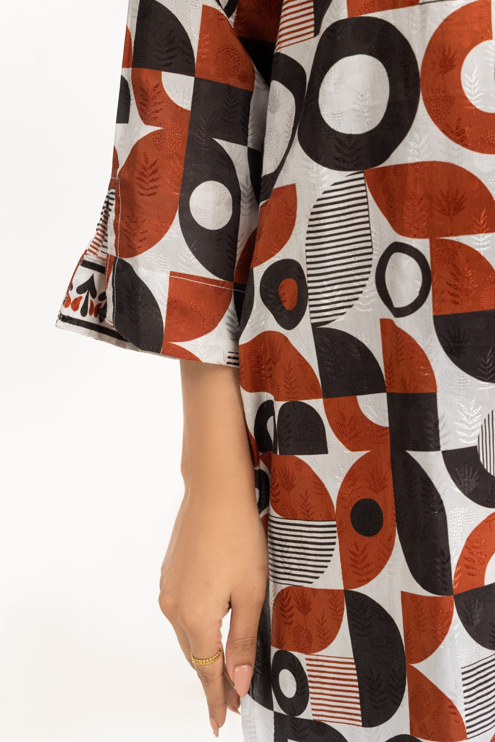 Viscose Jacquard Printed Co-Ord Set IPST-44581