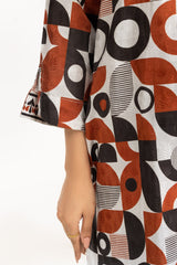 Viscose Jacquard Printed Co-Ord Set IPST-44581