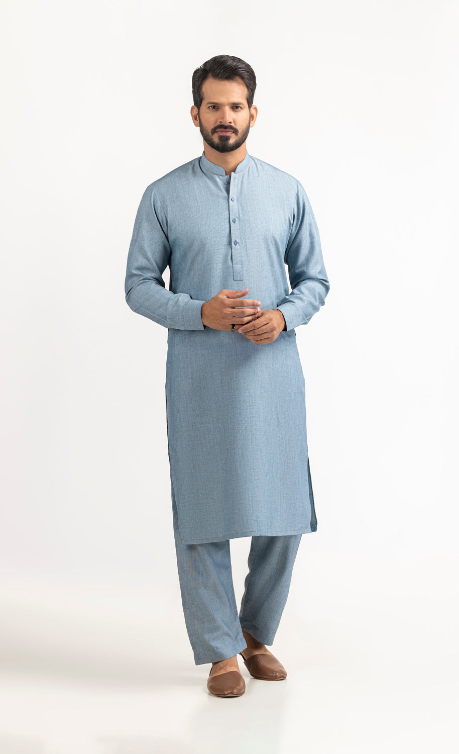 Vision Marzello Unstitched Fabric Blended