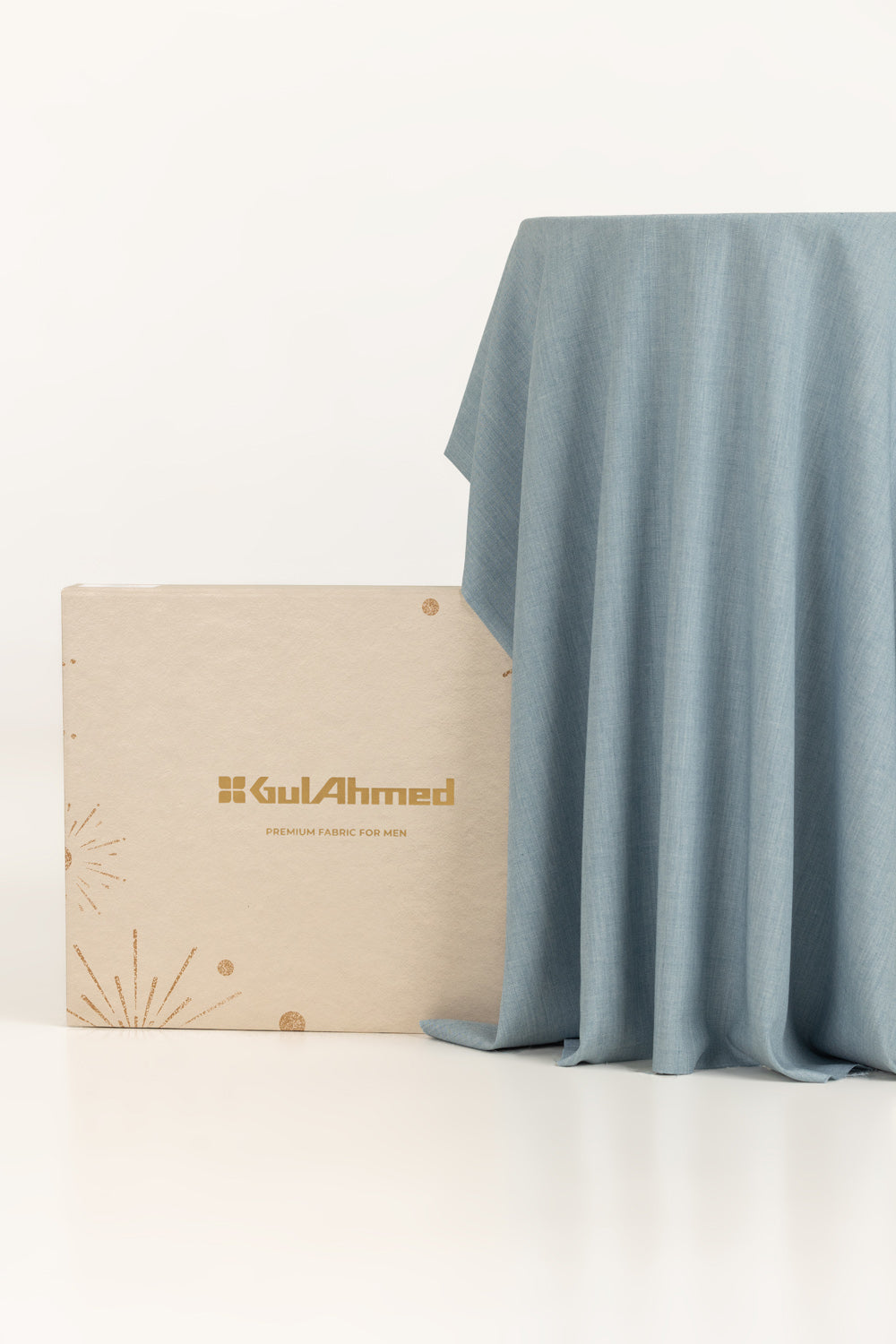Vision Marzello Unstitched Fabric Blended with Gift Box