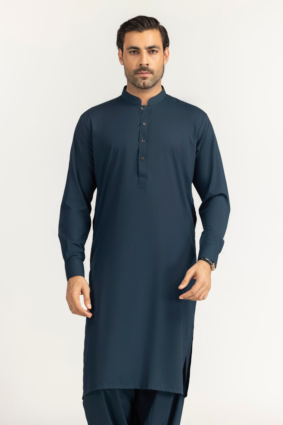 Vision Menric Unstitched Fabric Blended