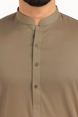 Vision Red Wood Unstitched Fabric Blended