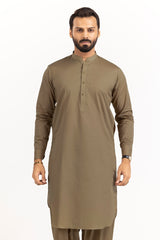 Vision Red Wood Unstitched Fabric Blended