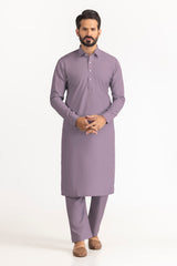 Vision Red Wood Unstitched Fabric Blended