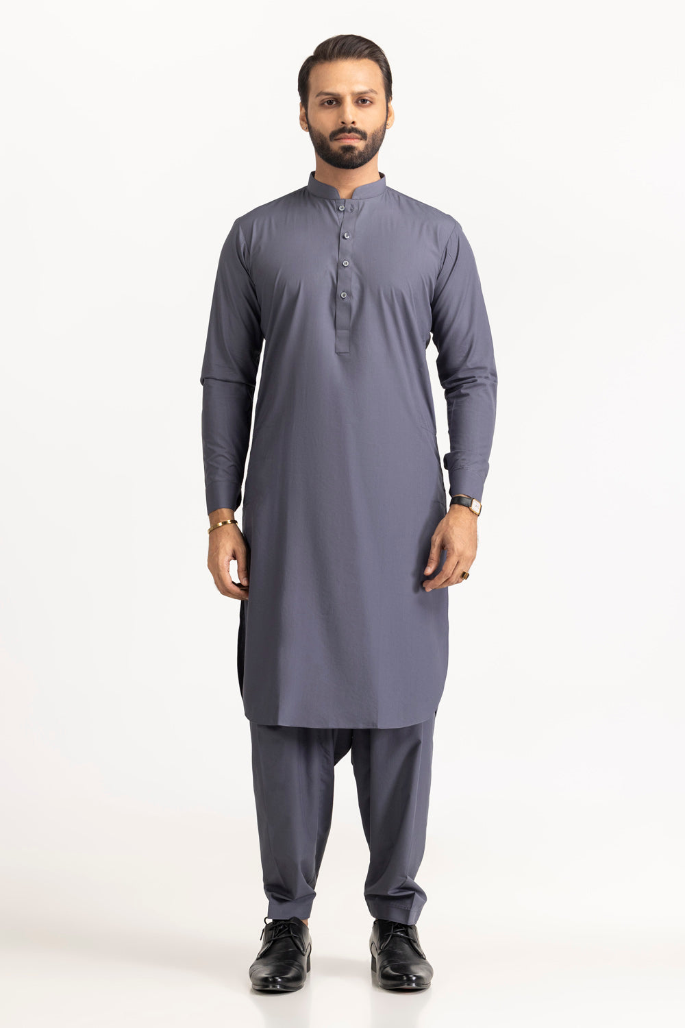 Vision Red Wood Unstitched Fabric Blended