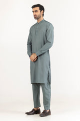 Vision Red Wood Unstitched Fabric Blended