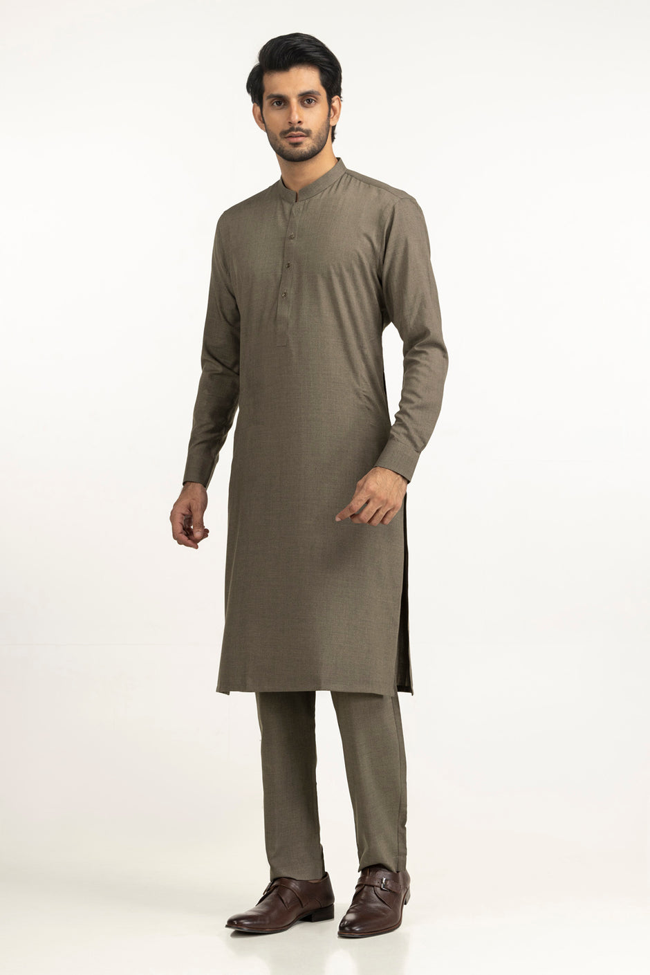 Vision Rovenza Unstitched Fabric Blended
