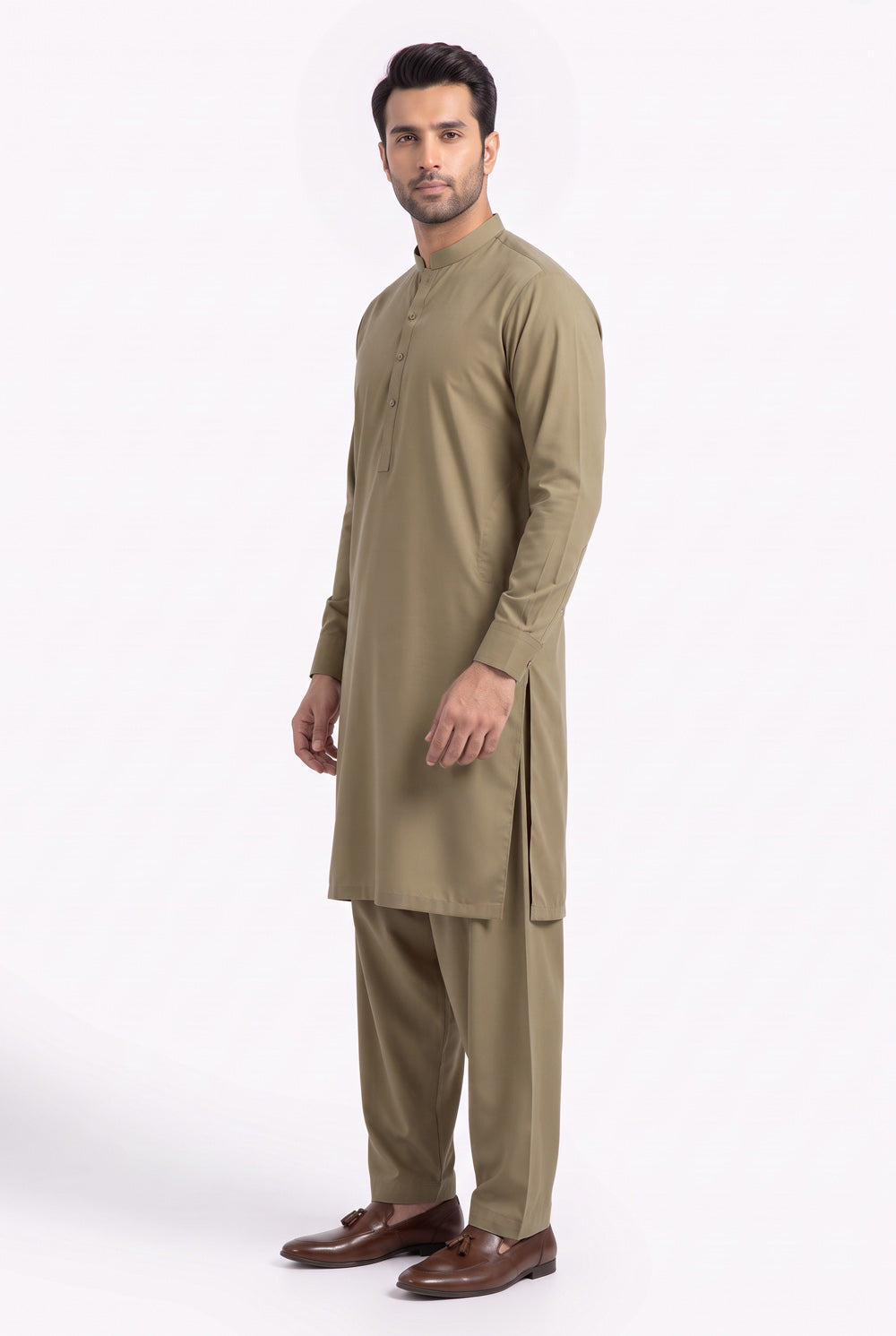 Vision Silvra Unstitched Fabric Blended