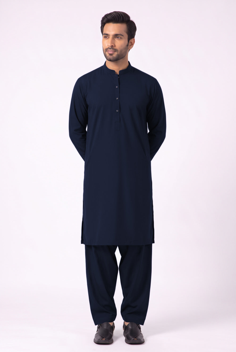 Vision Silvra Unstitched Fabric Blended