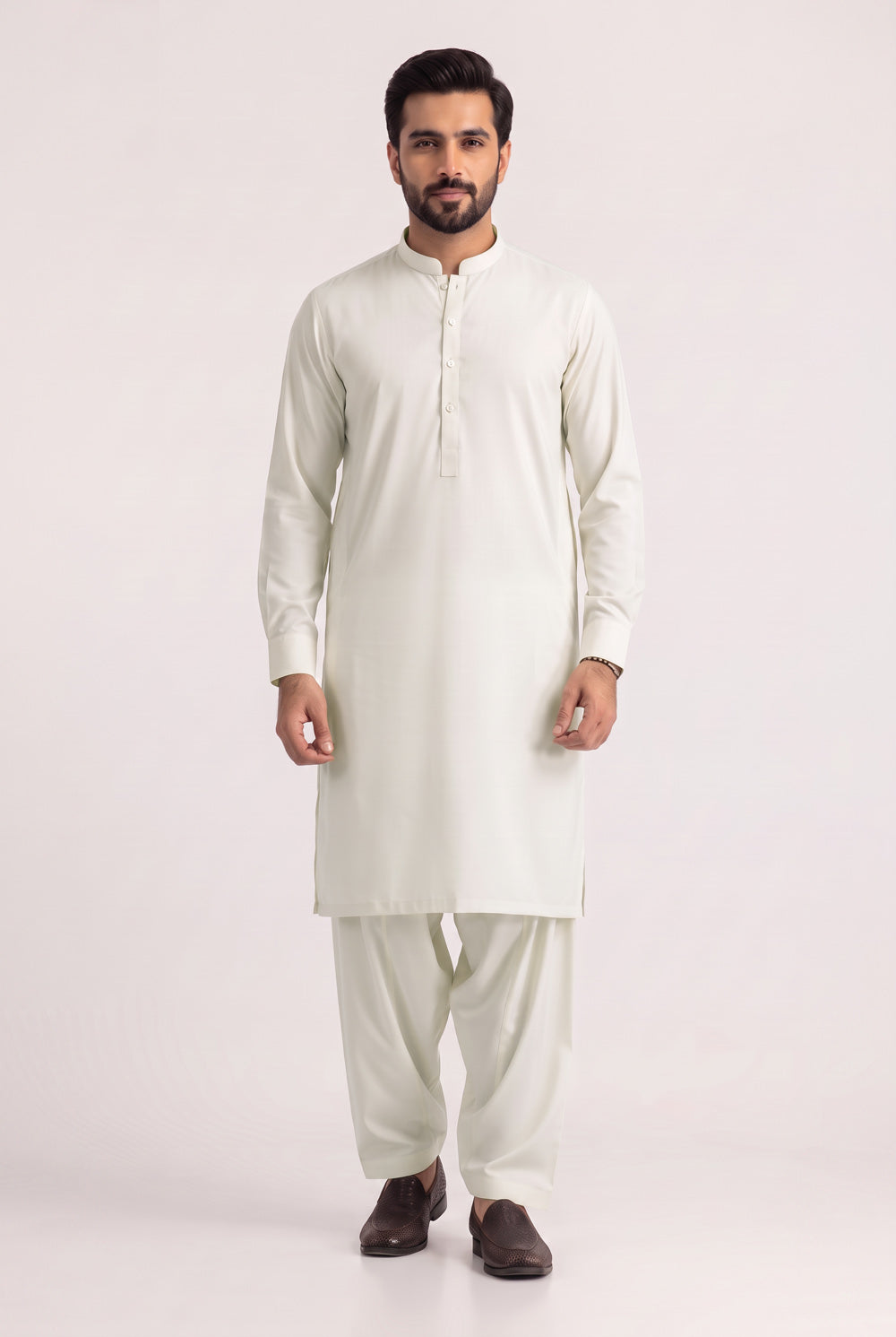 Vision Silvra Unstitched Fabric Blended