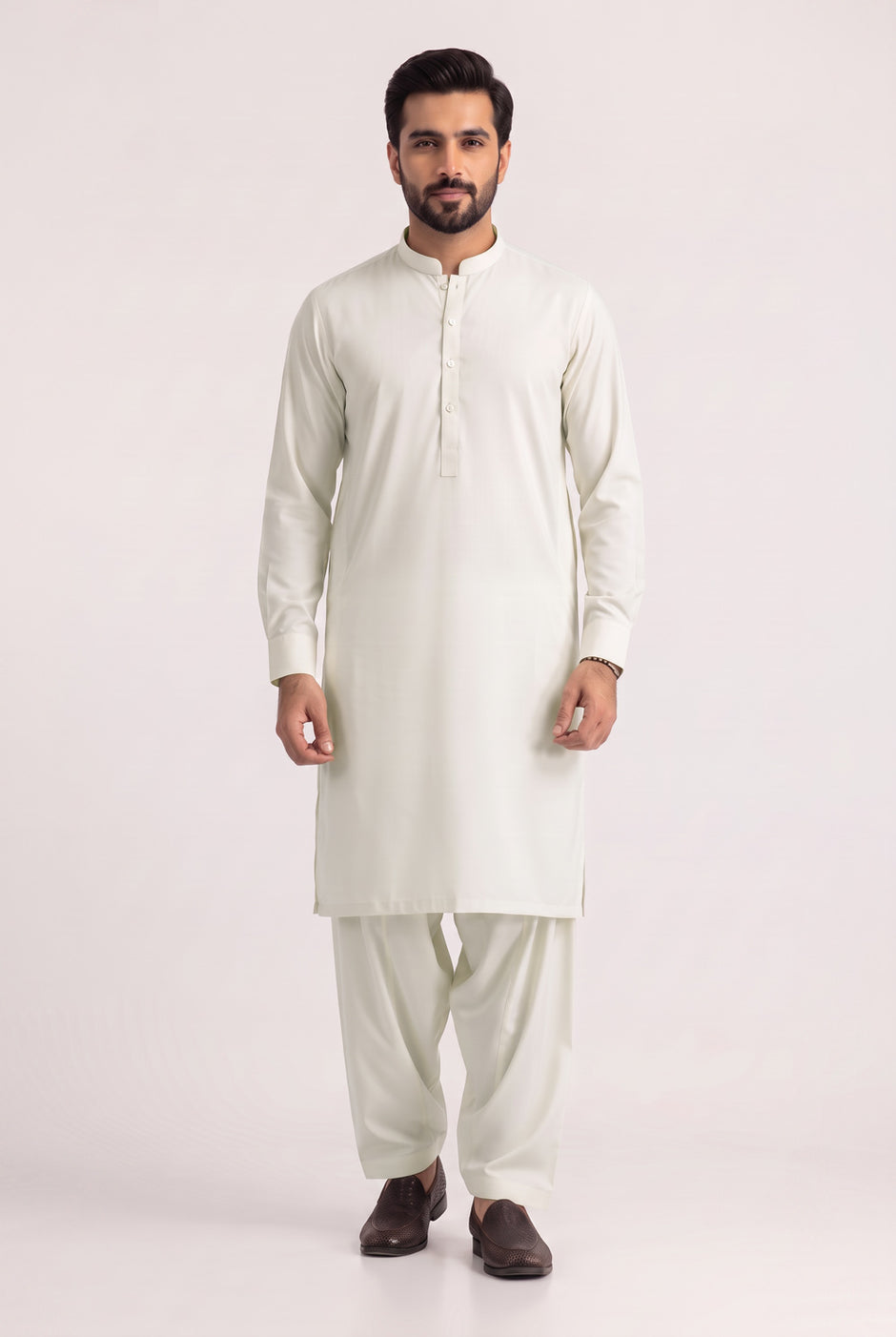 Vision Silvra Unstitched Fabric Blended