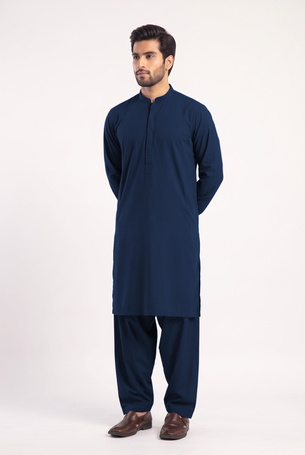 Vision Silvra Unstitched Fabric Blended