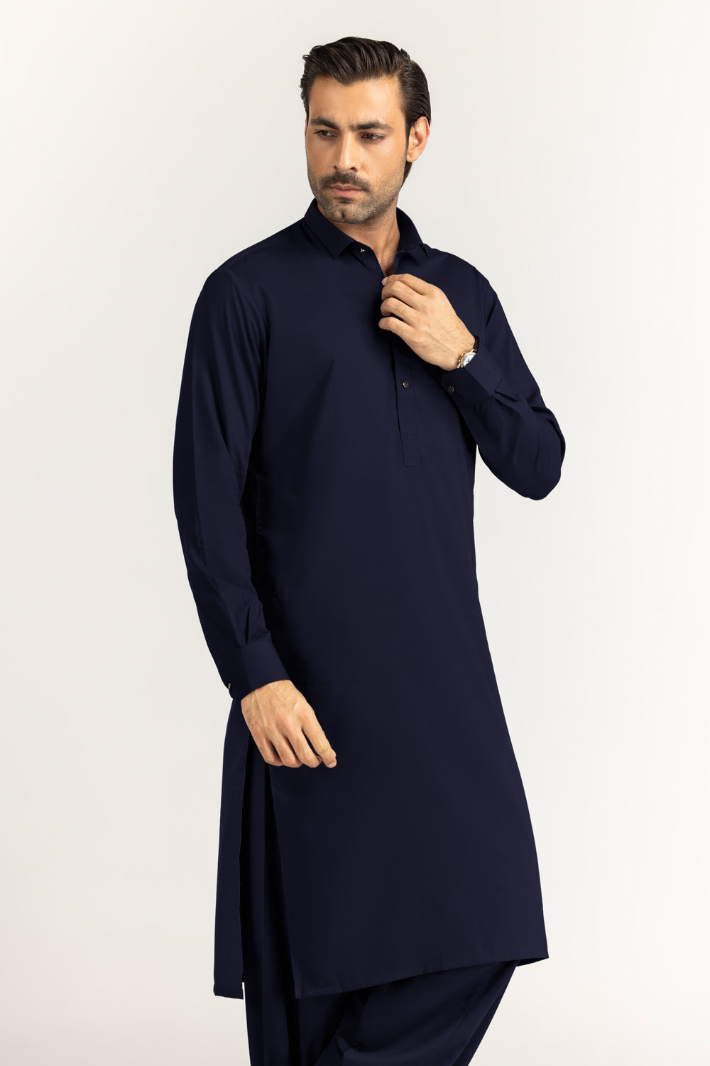 Vision Solira Unstitched Fabric Blended-LF