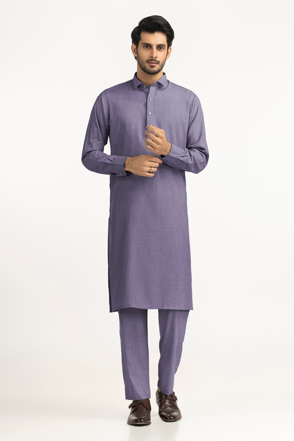 Vision Sublime Unstitched Fabric Blended