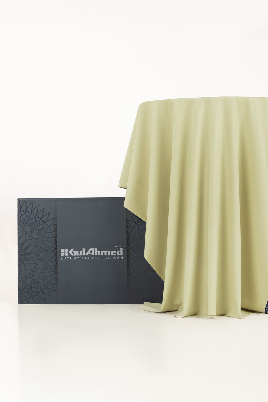 Vision Taurus Unstitched Fabric Blended with Gift Box