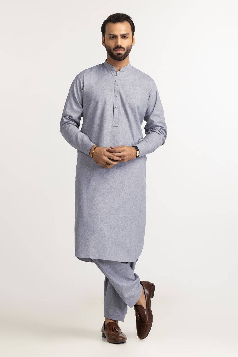 Vision Figo Unstitched Fabric Blended