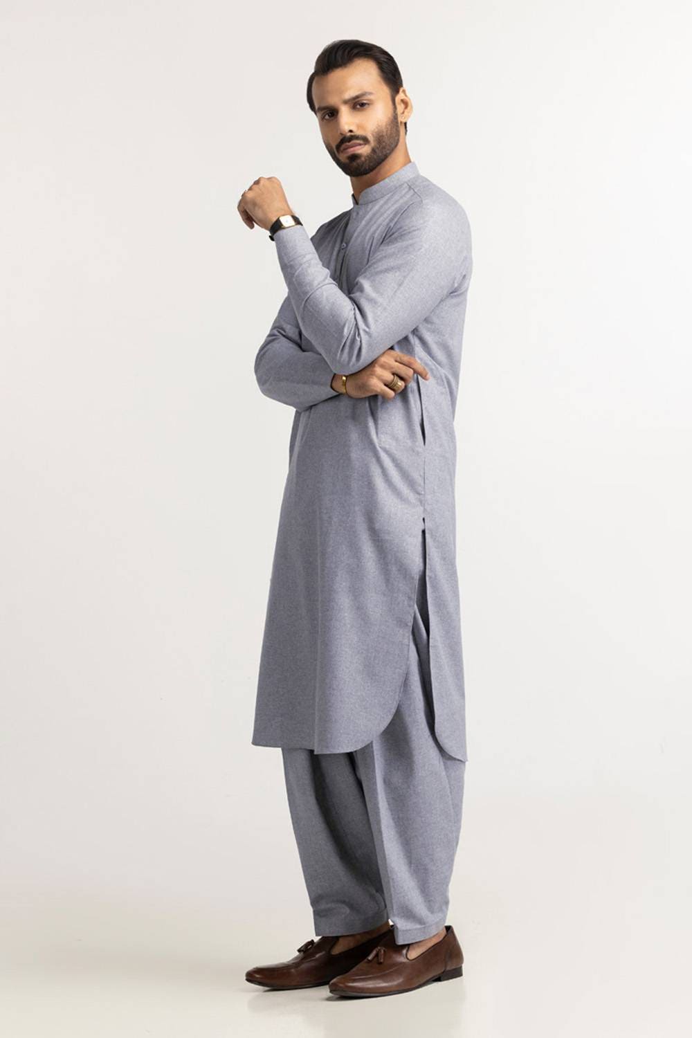 Vision Figo Unstitched Fabric Blended